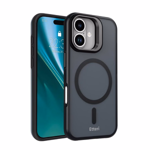 Чехол Etteri Morning Fog для iPhone 17 6,3" чёрный