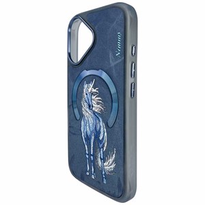 Nimmy Magnetic Fantasy Animal MagSafe Ümbris jaoks iPhone 16 - Sinine