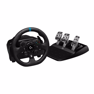 Logitech G G923 võidusõidurool ja pedaalid Xbox X|S, Xbox One ja PC jaoks