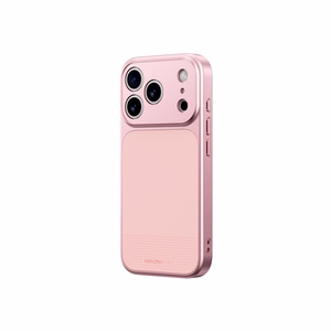 AmazingThing Minimal Mag Full Cover ümbris iPhone 17 Pro Max jaoks - roosa