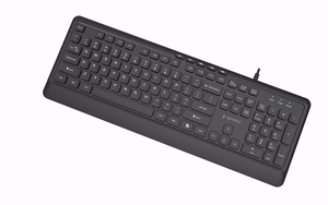 GEMBIRD KB-MCH-05 multimeedia klaviatuur USB, ENG, must