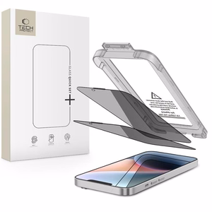 Tech-Protect Quick Set Spy+ Privacy Glass закалённое стекло 2 шт. для iPhone 13 / 13 Pro / 14 / 16e / 17e