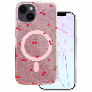 Cherry Mag чехол для iPhone 15 6,1" с блестками