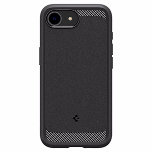Spigen Rugged Armor MagSafe ümbris jaoks iPhone 16e - must