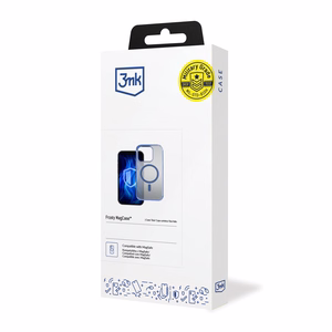 3mk Frosty MagCase sinine Ümbris jaoks Apple iPhone 13 Pro Max - läbipaistev