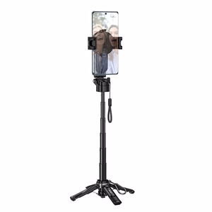 Otseülekande statiiv Hoco magnetilise ja universaalse kinnitusega juhtmevaba puldiga K27 PRO must