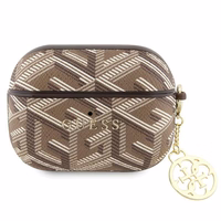 Guess GUAPPGCE4CW ümbris jaoks AirPods Pro - brown GCube Charm