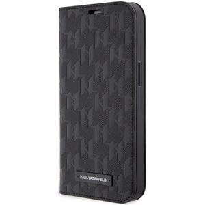 Karl Lagerfeld KLBKP14LSAKLHPK iPhone 14 Pro 6.1" bookcase must/must Saffiano Monogram