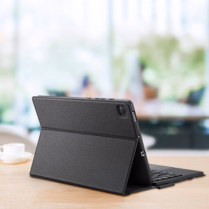 Dux Ducis Bluetooth Keyboard Ümbris (TK Series) jaoks Samsung Tab S6 Lite - must