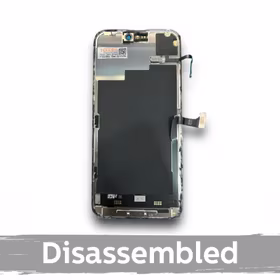 LCD ekraan ühilduv iPhone 15 Pro must / 100% originaal / (uuest seadmest) + anduri flex