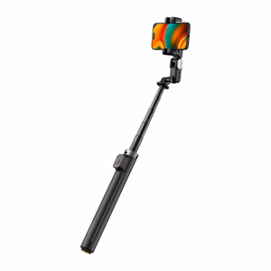 AOCHUAN M3 Pro stabilisaator RGB valgustusega (must)