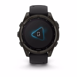 Nutikell Garmin Fenix 8 Sapphire Solar must/hall