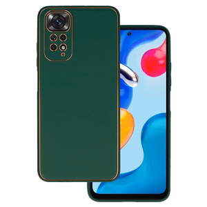 Tel Protect Luxury чехол для Xiaomi Redmi Note 11 Pro/Note 11 Pro 5G тёмно-зелёный