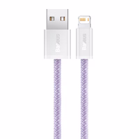 Baseus Dynamic kaabel USB to Lightning, 2.4A, 2m (Purple)