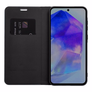 Flip case for Samsung S9 PLUS Luna Book Carbon black