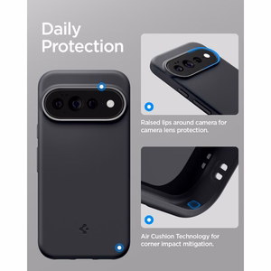 Spigen Nano Pop MagSafe ümbris mudelile Google Pixel 11 Pro XL, must ja hall