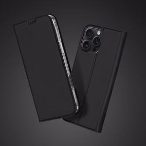 DUX DUCIS wallet ümbris SKIN PRO jaoks IPHONE 16 Pro must