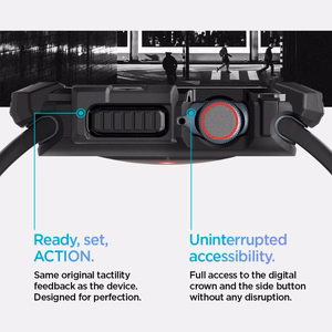 Spigen Rugged Armor Ümbris jaoks Apple Watch 10 (42mm) - must