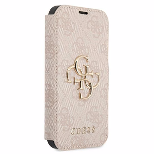 Guess GUBKP13X4GMGPI iPhone 13 Pro Max 6.7" roosa/roosa book 4G Big Metal Logo