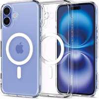 SPIGEN ümbris ULTRA HYBRID MAG compatible with MagSafe jaoks IPHONE 16 valge