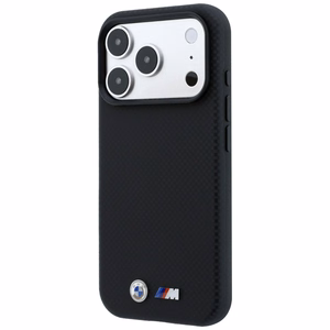BMW M Quadrille Kevlar metalllogoga MagSafe-ümbris iPhone 17 Pro Max / 18 Pro Max jaoks, must