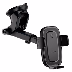 Borofone Car holder BH223 Follower with induction charging to windshield black (damaged packaging)