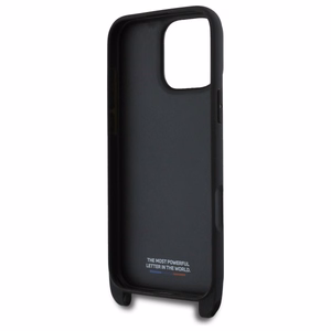 BMW M Edition Carbon Stripe & Strap Ümbris jaoks iPhone 16 Pro Max - must