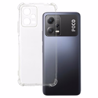 Clin Anti Shock 1,5mm jaoks XIAOMI REDMI NOTE 12 5G/POCO X5 läbipaistev