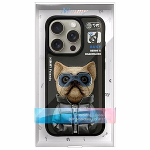 NIMMY case COOL&CUTE 2.0 Dog jaoks IPHONE 15 Pro must
