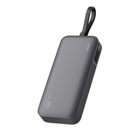 Cuktech LPB200N 40W 20000mAh Powerbank integreeritud kaabliga - Hall