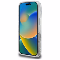 Karl Lagerfeld IML Multi K&C Head Pattern Ümbris jaoks iPhone 16 Pro - Clear