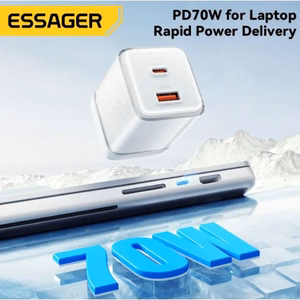 Laadija Essager Color valge 70W (PD / QC3.0)