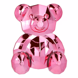 Phone stand BEAR - stick-on - roosa