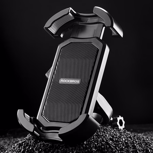 Rockbros 25210032001 Jalgratta telefonihoidja juhtrauale - must