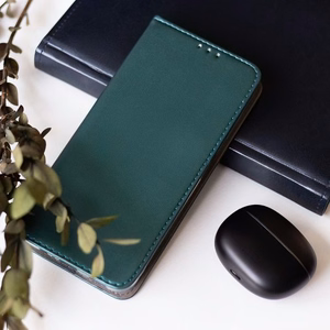 Чехол для телефона "Smart Magnetic" для Xiaomi Redmi Note 13 5G тёмно-зелёный