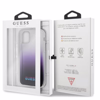Guess GUHCN65DGCPI iPhone 11 Pro Max lilla/gradientne lilla kõva ümbris California