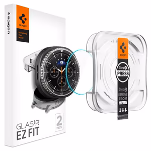 Spigen Glas.TR ”Ez-Fit” Karastatud klaas jaoks Samsung Galaxy Watch 8 46mm - Läbipaistev