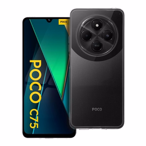 CLEAR Ümbris 2 mm jaoks XIAOMI POCO C75 (camera protection) läbipaistev