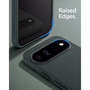 Spigen Liquid Air (Mag Fit) ümbris Google Pixel 11 Pro telefonile, roheline (Abyss Green)