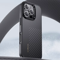 Benks Montage Magnetic Armor Pro Kevlar Ümbris Metal Frame 600D+1500D jaoks Iphone 16 Plus must