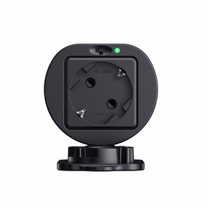V2L Type 2–Schuko adapter, 3500 W, võimsusnäidiku ja ümbrisega – must