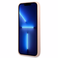 Guess GUHCP13SPSATLP iPhone 13 mini 5.4" roosa/roosa kõvakott SaffianoTriangle Logo