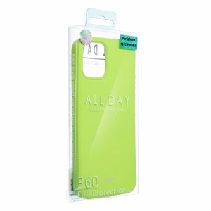 ROAR case ALL DAY COLORFUL JELLY jaoks IPHONE 13 lime