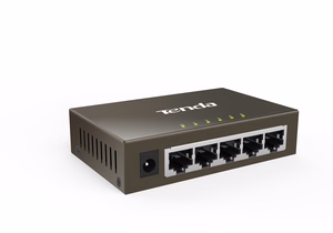 Tenda TEG1005D сетевой коммутатор Неуправляемый Gigabit Ethernet (10/100/1000) Серый