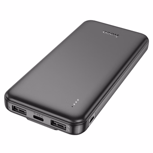 Powerbank Hoco 10000 mAh 2A with built-in cables USB C + Lightning J118 must