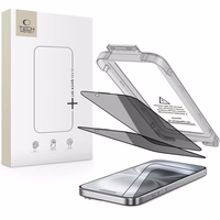 Tech-Protect Quick Set Spy+ Privaatsus Glass 2-pack jaoks iPhone 15 / 16