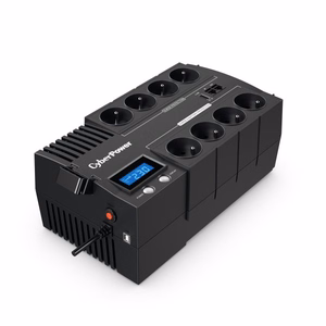CyberPower BR700ELCD-FR katkematu toiteallikas (UPS) Line-Interactive 0.7 kVA 420 W 8 AC pistikupesa