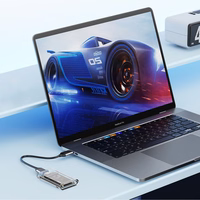 Orico TC10-MS MSATA USB-C 3.2 5Gb/s kettakassett - läbipaistev