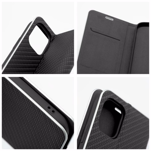 Чехол-книжка для Xiaomi Redmi NOTE 10 5G / Poco M3 PRO / Poco M3 PRO 5G Luna Book Carbon чёрный