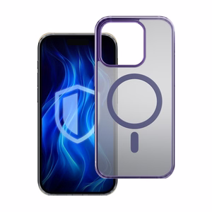 3mk Frosty MagCase lilla Ümbris jaoks Apple iPhone 15 Pro - lilla